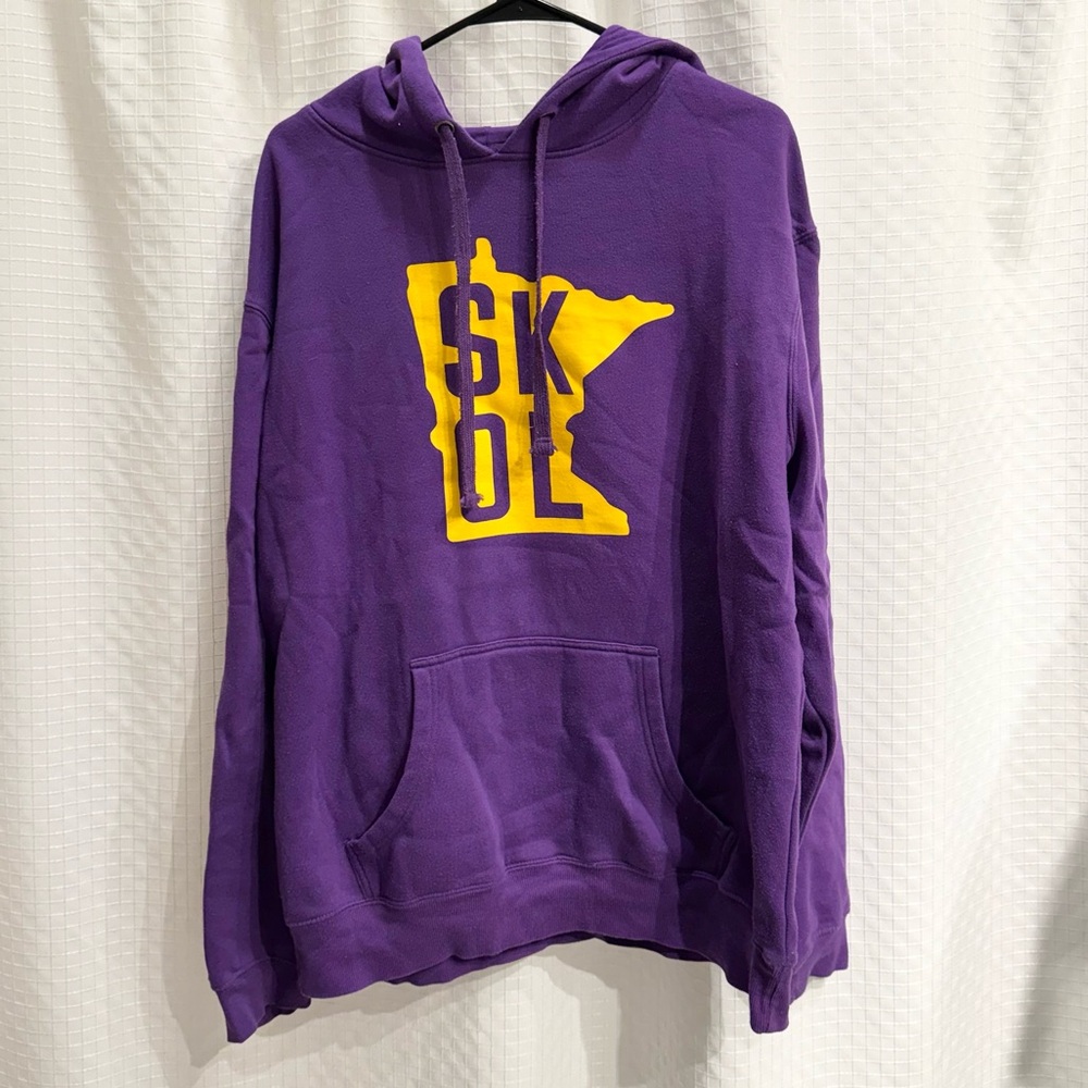 Minnesota Vikings SKOL Purple Hoodie